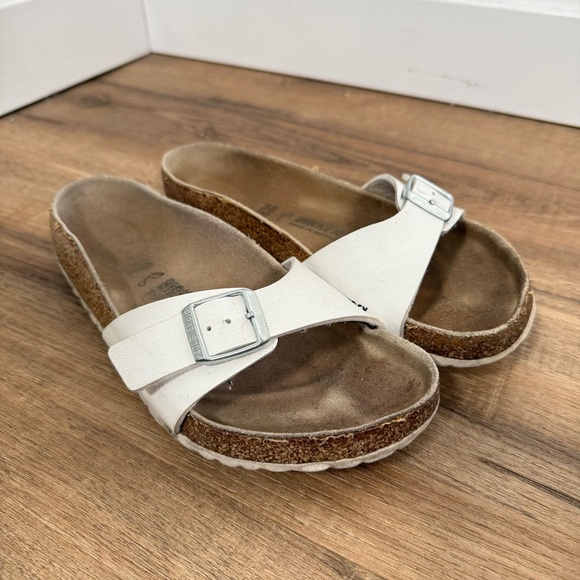 Birkenstock Madrid Sandal White Casual Boho 38 - Picture 1 of 8
